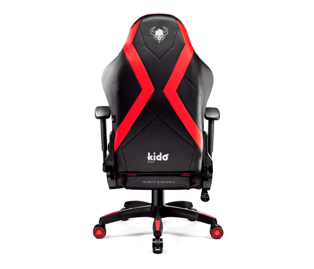 Diablo Chairs X-Horn 2.0 Kido Czarno-czerwony - 1208652 - zdjęcie 3
